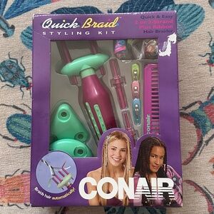 Unopened 90s CONAIR Quick Braid kit